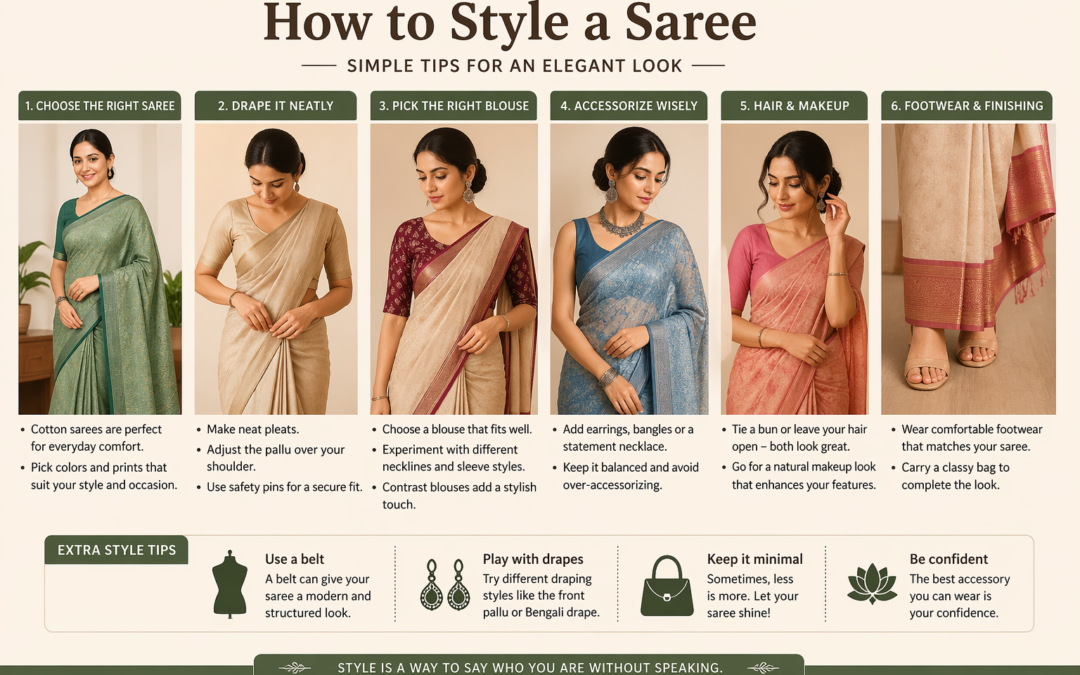 How to Style a Saree: A Complete Guide for Every Woman